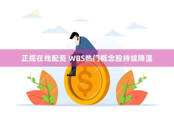 正规在线配资 WBS热门概念股持续降温