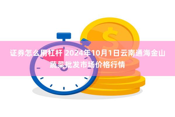 证券怎么用杠杆 2024年10月1日云南通海金山蔬菜批发市场价格行情